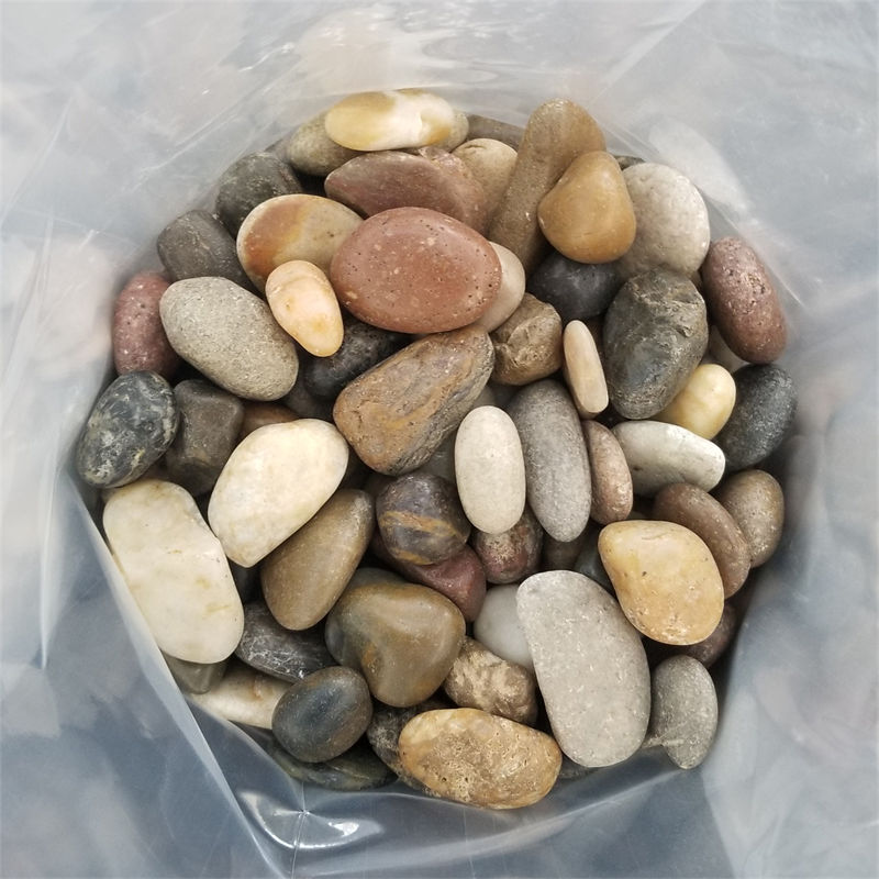Pebbles Garden Stones 1lb Smooth Polished River Stones for Crafts