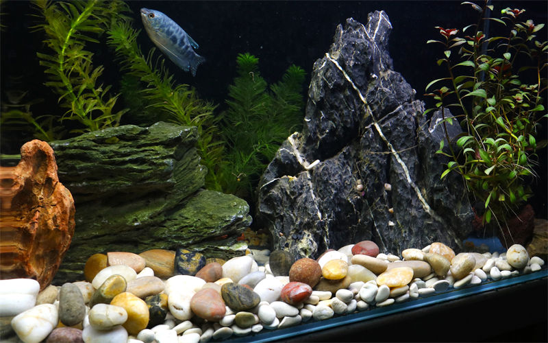 Aquarium decorative stone