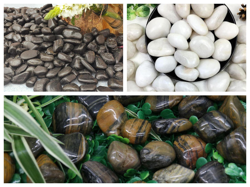 Premium Polished Pebble Stones for Landscaping and Décor